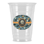 Vintage / Grunge Halloween Party Cups - 16oz (Personalized)