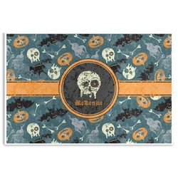 Vintage / Grunge Halloween Disposable Paper Placemats (Personalized)