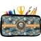 Vintage / Grunge Halloween Neoprene Pencil Case - Small w/ Name or Text