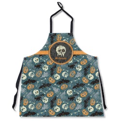 Vintage / Grunge Halloween Apron Without Pockets w/ Name or Text