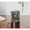 Vintage / Grunge Halloween Personalized Coffee Mug - Lifestyle