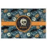 Vintage / Grunge Halloween Laminated Placemat w/ Name or Text