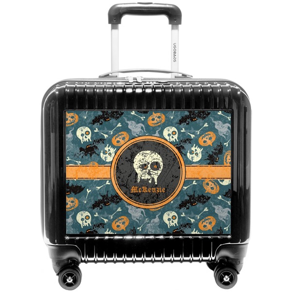 Custom Vintage / Grunge Halloween Pilot / Flight Suitcase (Personalized)