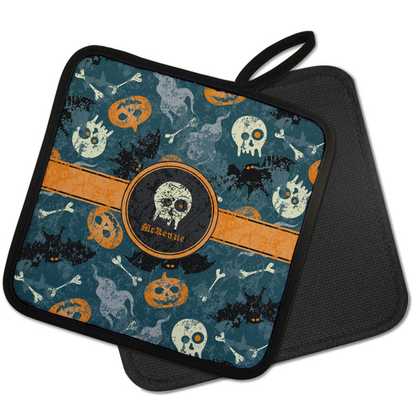 Vintage / Grunge Halloween Pot Holders - PARENT MAIN