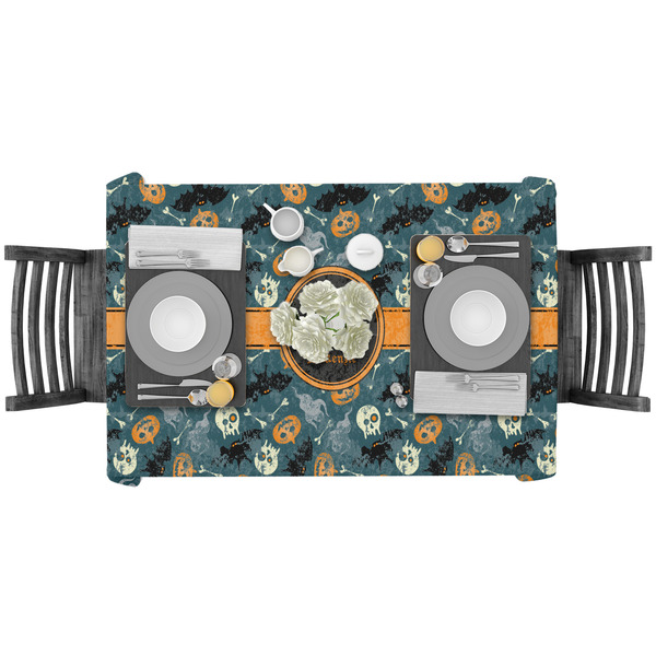 Vintage / Grunge Halloween Rectangular Tablecloths - LIFESTYLE