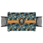 Vintage / Grunge Halloween Tablecloth - 58"x58" (Personalized)