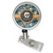Vintage / Grunge Halloween Retractable Badge Reel (Personalized)