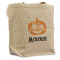 Vintage / Grunge Halloween Reusable Cotton Grocery Bag - Front View