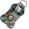 Vintage / Grunge Halloween Sanitizer Holder Keychain - Small in Case