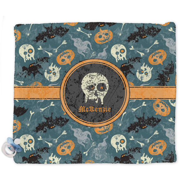 Custom Vintage / Grunge Halloween Security Blanket - Single Sided (Personalized)