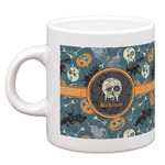 Vintage / Grunge Halloween Espresso Cup (Personalized)
