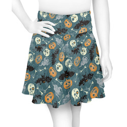 Vintage / Grunge Halloween Skater Skirt - X Small