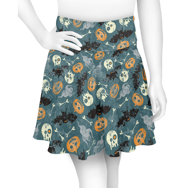 Custom Vintage / Grunge Halloween Skater Skirt