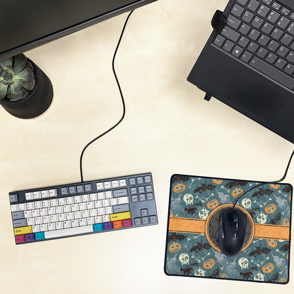 Vintage / Grunge Halloween Small Gaming Mats - LIFESTYLE