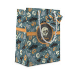 Vintage / Grunge Halloween Small Gift Bag (Personalized)