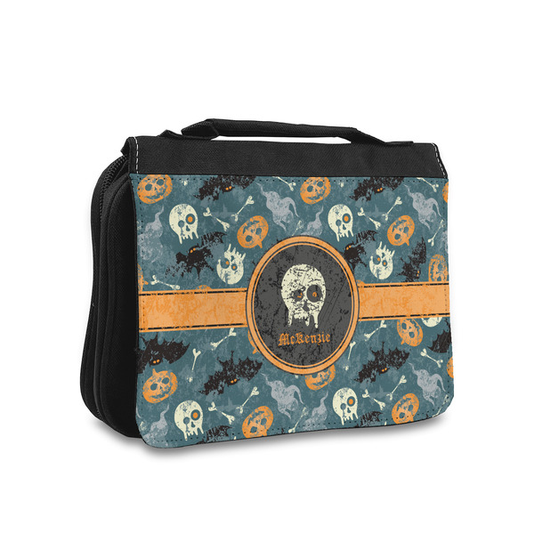 Custom Vintage / Grunge Halloween Toiletry Bag - Small (Personalized)