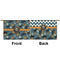 Vintage / Grunge Halloween Small Zipper Pouch Approval (Front and Back)