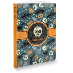Vintage / Grunge Halloween Softbound Notebook (Personalized)