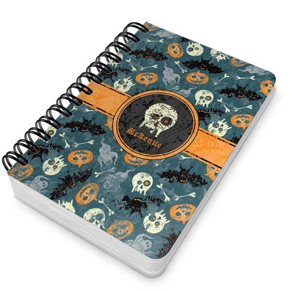 Vintage / Grunge Halloween Spiral Journal 5 x 7 - Main