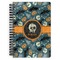 Vintage / Grunge Halloween Spiral Notebook - 7x10 w/ Name or Text