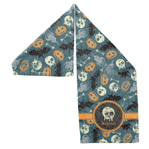 Vintage / Grunge Halloween Sports Towel Folded - Both Sides Showing