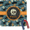Vintage / Grunge Halloween Square Fridge Magnet (Personalized)