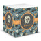 Vintage / Grunge Halloween Sticky Note Cube (Personalized)