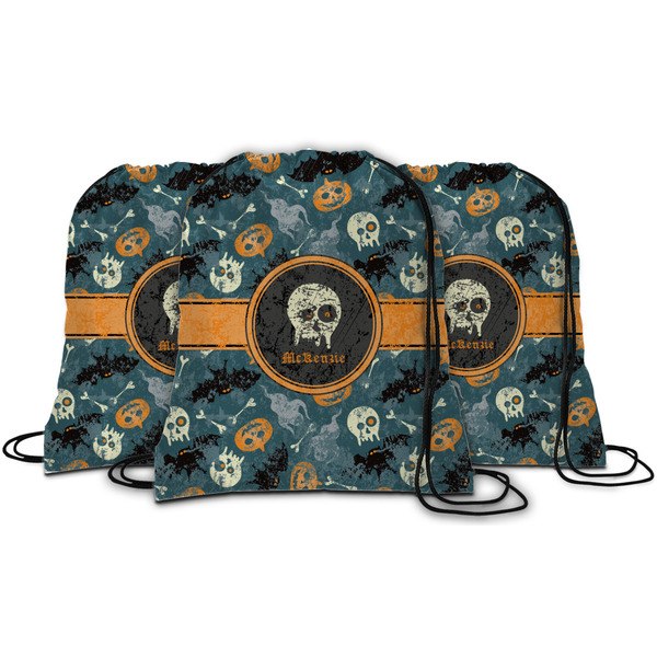 Vintage / Grunge Halloween String Backpack - MAIN