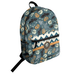 Vintage / Grunge Halloween Student Backpack (Personalized)