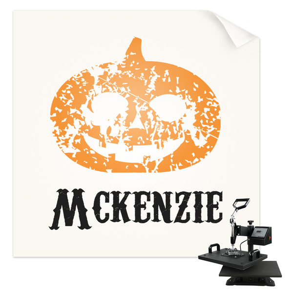 Custom Vintage / Grunge Halloween Sublimation Transfer (Personalized)