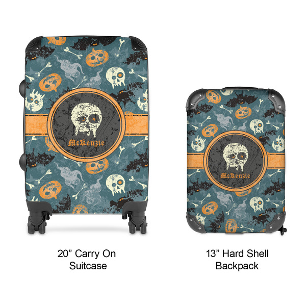 Vintage / Grunge Halloween Suitcase Set 4 - APPROVAL
