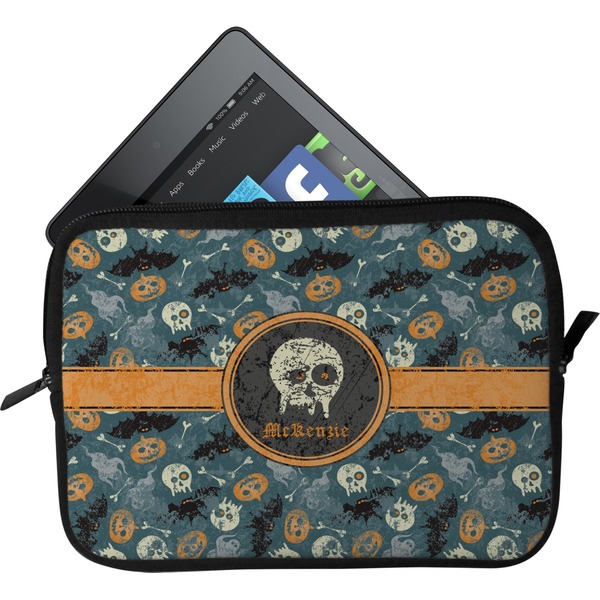 Custom Vintage / Grunge Halloween Tablet Case / Sleeve - Small (Personalized)