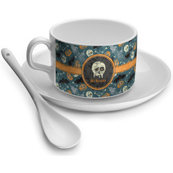 Vintage / Grunge Halloween Tea Cup (Personalized)