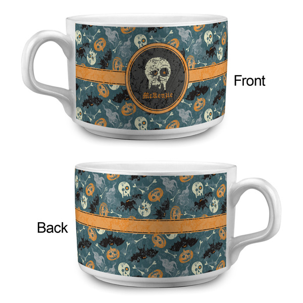 Vintage / Grunge Halloween Tea Cup - Single Apvl