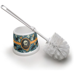 Vintage / Grunge Halloween Toilet Brush (Personalized)