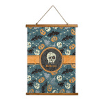 Vintage / Grunge Halloween Wall Hanging Tapestry (Personalized)