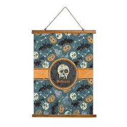 Vintage / Grunge Halloween Wall Hanging Tapestry (Personalized)