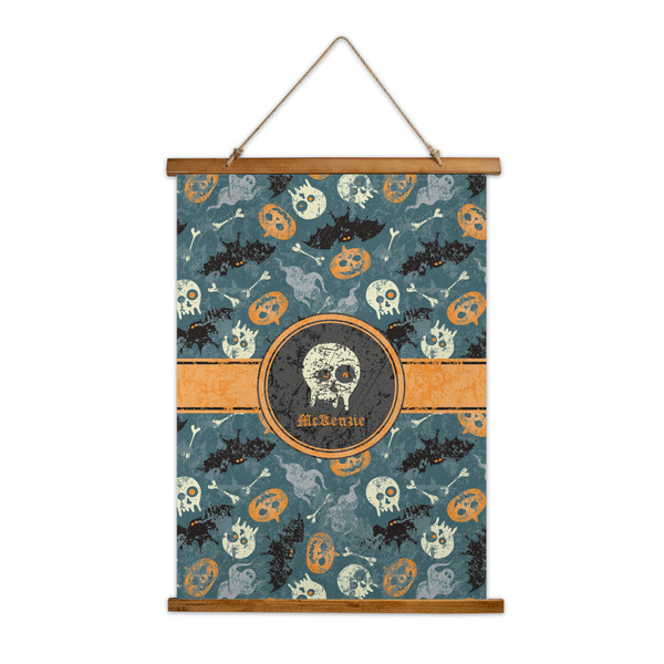 Custom Vintage / Grunge Halloween Wall Hanging Tapestry - Tall (Personalized)