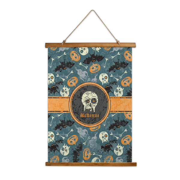 Custom Vintage / Grunge Halloween Wall Hanging Tapestry - Tall (Personalized)