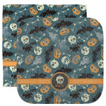 Vintage / Grunge Halloween Facecloth / Wash Cloth (Personalized)