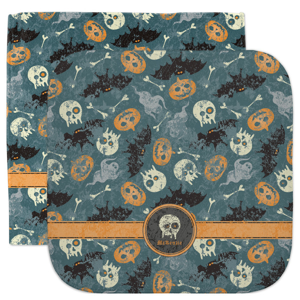 Custom Vintage / Grunge Halloween Facecloth / Wash Cloth (Personalized)
