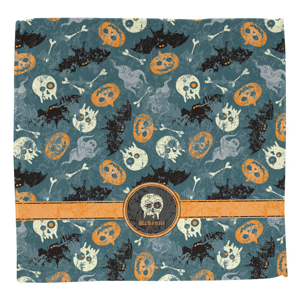 Vintage / Grunge Halloween Washcloth - Front - No Soap