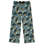 Vintage / Grunge Halloween Womens Pajama Pants - XL
