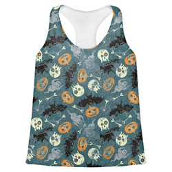 Vintage / Grunge Halloween Womens Racerback Tank Top - Small