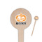 Vintage / Grunge Halloween 4" Round Wooden Food Picks - Single Sided (Personalized)