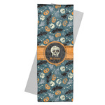 Vintage / Grunge Halloween Yoga Mat Towel (Personalized)