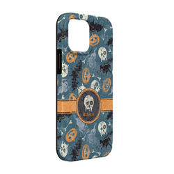Vintage / Grunge Halloween iPhone Case - Rubber Lined - iPhone 13 Pro (Personalized)