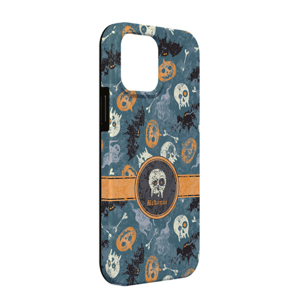 Custom Vintage / Grunge Halloween iPhone Case - Rubber Lined - iPhone 13 Pro (Personalized)
