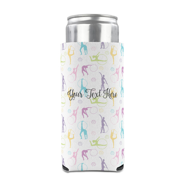 Gymnastics with Name/Text 12oz Tall Can Sleeve - FRONT (on can)