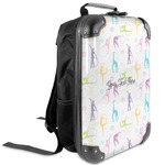Gymnastics with Name/Text Kids Hard Shell Backpack